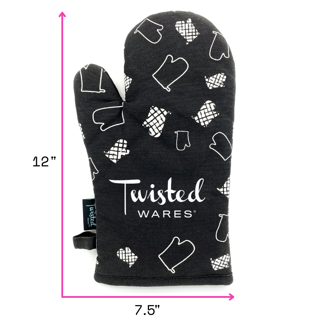 Funny Wholesale Oven Mitts, Twisted Wares, When In Doubt Pull Out